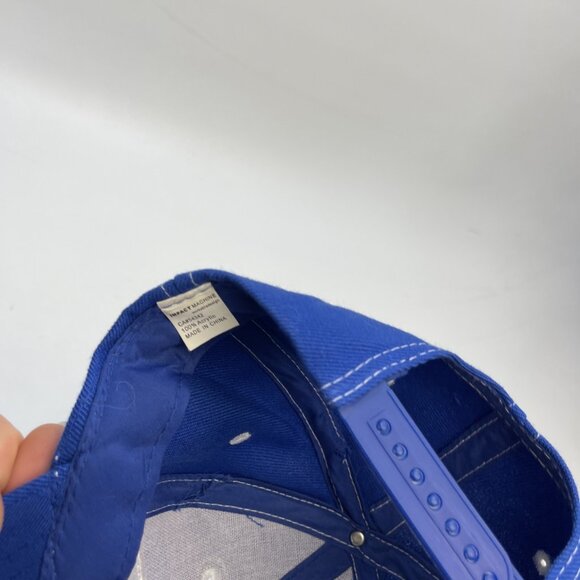 Y2K Bud Light Beer Trucker Baseball Hat Snapback Blue / White Cap Baseball - Picture 13 of 13